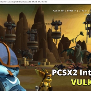 PS2 模拟器PCSX2现在支持使用 Vulkan 渲染